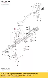 suzuki 6960032E00 cylindre, maître - La partie au fond