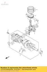 Aquí puede pedir rodamiento, manivela de Suzuki , con el número de pieza 1222934E000A0: