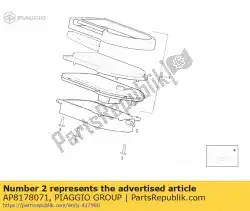 Tutaj możesz zamówić obs? Uga gniazda od Piaggio Group , z numerem części AP8178071: