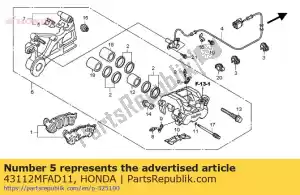 honda 43112MFAD11 retenue - La partie au fond