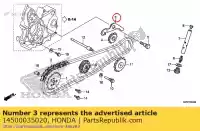 14500035020, Honda, Braccio comp., tendicatena honda  (b) usa (e) england belgium clm little cub (x) japan crf general export england australia france germany st (n) germany trx xr z k1 netherlands zb (j) zny nice 50 70 90 110 1950 1951 1952 1953 1954 1955 1956 1957 1958 1959 1960 1961 1962 1963 1964 , Nuovo