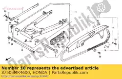 Tutaj możesz zamówić brak w tej chwili opisu od Honda , z numerem części 87505MK4600: