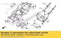 80108MFLD00, Honda, cubierta, tubo de freno honda cbr fireblade ra rr cbr1000ra 1000 , Nuevo