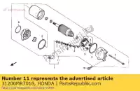 31200MR7018, Honda, Démarreur assy moteur honda vfr  r f vfr750f 750 , Nouveau