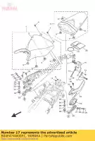 B04F474W00P1, Yamaha, Assist, greep 2 yamaha mt 660 2016, Nieuw