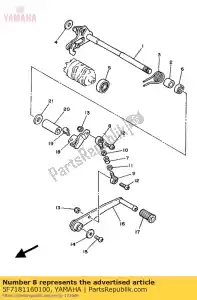 yamaha 5F7181160100 joint, rod 1 - Bottom side