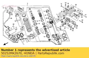 Honda 50252MK2670 zespó?, zbiornik podrz?dny - Dół