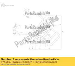 Aqui você pode pedir o parafuso tbei m6 l60 em Piaggio Group , com o número da peça 975669: