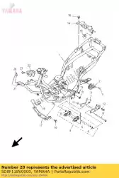 Aquí puede pedir soporte 4 de Yamaha , con el número de pieza 5D8F118V0000: