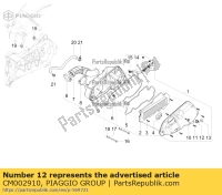 CM002910, Aprilia, hose clamp, New