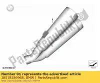 18518356968, BMW, silenziatore posteriore - akrapovic bmw   2016 2017 2018 2019 2020 2021, Nuovo