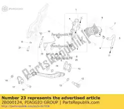 Tutaj możesz zamówić arkusz od Piaggio Group , z numerem części 2B000124: