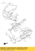 6827046E20C8K, Suzuki, zestaw ta?m, korpus f suzuki gsx r1100w 1100 , Nowy