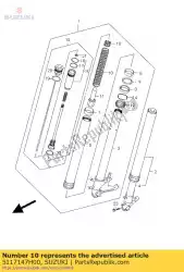 Aquí puede pedir primavera de Suzuki , con el número de pieza 5117147H00: