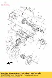 demper assy van Yamaha, met onderdeel nummer 5VKE55600100, bestel je hier online: