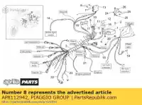 AP8112942, Piaggio Group, Rubber fuse box aprilia derbi gilera moto-guzzi  amico area area 51 atlantic audace audace 1400 carbon abs bellagio breva breva ie breva v ie california caponord classic eldorado eldorado 1400 abs (apac) eldorado 1400 abs (usa) etv etx griso griso s e griso v ie habana l, New