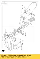 1410032F11, Suzuki, exhaust suzuki gsf bandit s sa a  sz gsf1200ns gsf1200nsz gsf1200nszsz gsf1200nsnasa 1200 , New