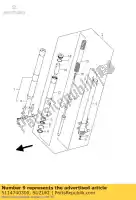 5114740300, Suzuki, boulon, fourche cylin suzuki vzr intruder m1800 rnuf vz m800 u rg gamma c r ru2 zu rzu2 rnu2 rz z rn rzuf ruf  m1800r2 2 gv1400gdgcgt rg500 gv1400gdgc rg500c gv1400gd vz800 marauder vzr1800r vz800z vzr1800rz vzr1800rnzr2 1800 800 500 1400 , Nouveau