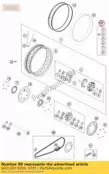 achterwiel rep. Kit adv 13-14 van KTM, met onderdeel nummer 60310015000, bestel je hier online: