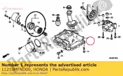 Here you can order the pan, oil from Honda, with part number 11210MFND00: