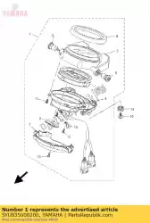 Here you can order the speedometer assy from Yamaha, with part number 5YU835000200: