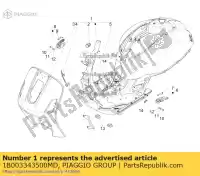 1B003343500MD, Piaggio Group, karosserie vespa vespa gts zapm4520, rp8m45710,  zapm459l, zapma39l zapma3100, zapma3200 zapma3300 0 125 300 2016 2017 2018, Nouveau