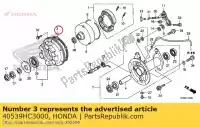 40539HC3000, Honda, geen beschrijving beschikbaar op dit moment honda  trx 90 2011 2012 2017 2018 2019, Nieuw