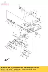 Aquí puede pedir perno (1wg) de Yamaha , con el número de pieza 901011065800: