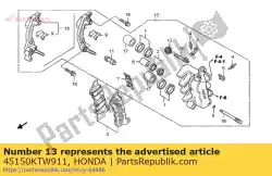 Aqui você pode pedir o descrição não disponível em Honda , com o número da peça 45150KTW911: