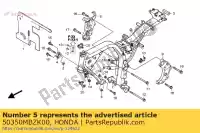 50350MBZK00, Honda, collier, support de moteur honda cb hornet s f2 cbr  rr f cbf n sa na cb600f 600 , Nouveau