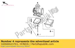 Here you can order the collar, spring setting from Honda, with part number 16066KA3761: