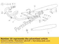 GU03123040, Piaggio Group, Rh silencer moto-guzzi california jackal california stone california stone metal pi california stone touring pi cat 1100 1999 2001 2002 2003, New