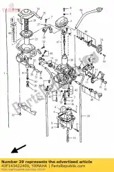 Tutaj możesz zamówić odrzutowiec, pilot (nr 48) od Yamaha , z numerem części 43F143422400: