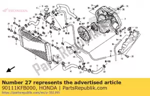 honda 90111KFB000 dado, speciale, 6x1,0 - Il fondo