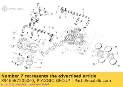 Aquí puede pedir sensor de Piaggio Group , con el número de pieza 8946587505000: