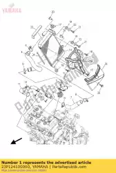 thermostaat assy van Yamaha, met onderdeel nummer 23P124100000, bestel je hier online: