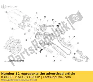 Piaggio Group 83038R cylinder head assy. - Bottom side