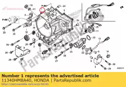 cover comp., r. Carter van Honda, met onderdeel nummer 11340HM8A40, bestel je hier online: