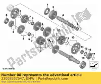 23008537647, BMW, kit de réparation, engrenage, 6ème vitesse bmw  650 700 800 2006 2007 2008 2009 2010 2011 2012 2013 2014 2015 2016 2017 2018, Nouveau