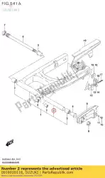 Qui puoi ordinare spacer, rr swgar da Suzuki , con numero parte 0918020118: