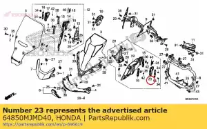 honda 64850MJMD40 lever l lock - Bottom side