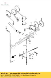 Here you can order the handlebar from Suzuki, with part number 5611024B30: