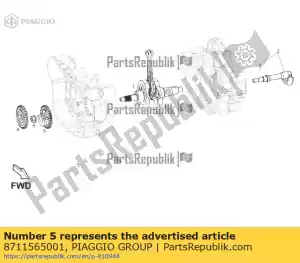 Piaggio Group 8711565001 versnelling 