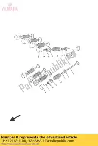 yamaha 1HX12168U100 pad, adjusting 2 (1.75) - Bottom side