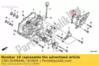 23812KRNA40, Honda, guia, corrente de transmissão honda  crf 250 2010 2011 2012 2013 2014 2015 2017, Novo