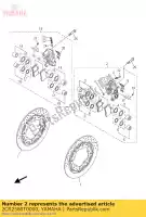 2CR2580T0000, Yamaha, zespó? zacisku (lewy) yamaha  yfz r yzf r 1000 2015 2016 2017 2018 2019, Nowy