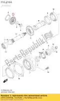 2491140H00, Suzuki, gear,secondary suzuki vz intruder m1500 vz1500 vl1500bt vl1500t vl1500b 1500 , New