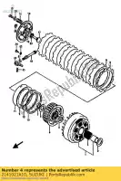 2141021A10, Suzuki, hub, cl.sleeve suzuki rg gamma rgc 500, Novo