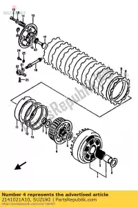 Suzuki 2141021A10 hub, cl.sleeve - Il fondo