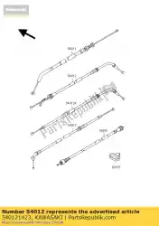 Ici, vous pouvez commander le accélérateur de câble, openin zx400-l1 auprès de Kawasaki , avec le numéro de pièce 540121423: